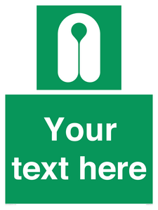 Custom sign safe condition Lifejacket